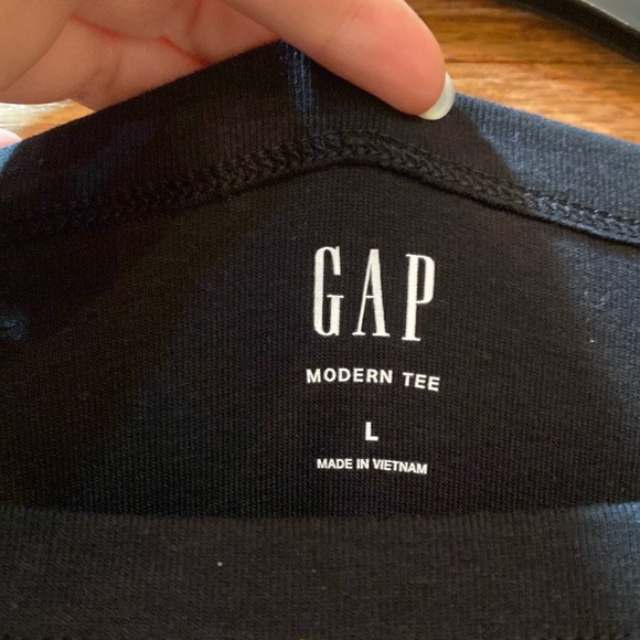 NWT Gap Modern Boat Neck Shirt - Picture 4 of 9